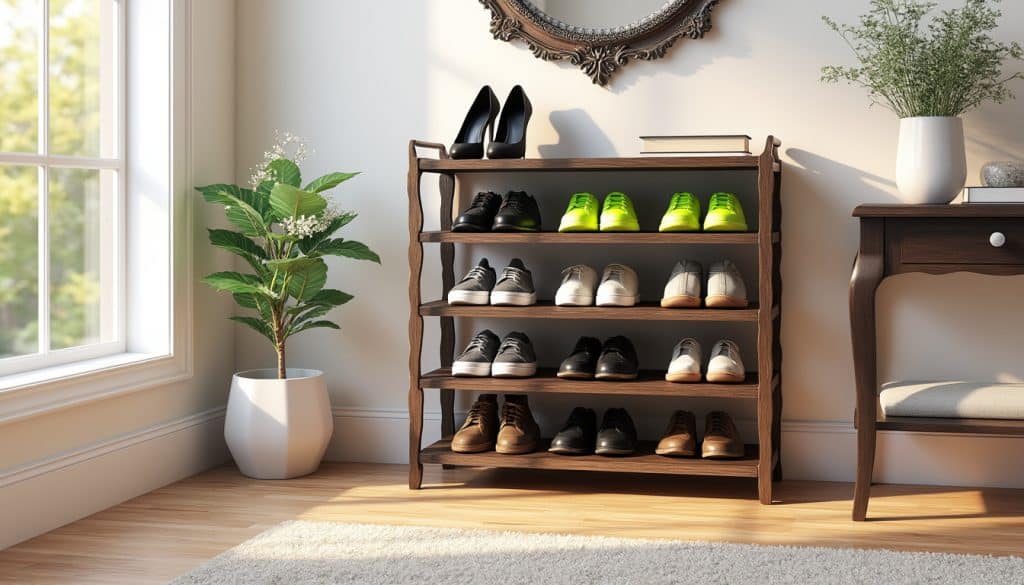 découvrez des astuces pratiques pour optimiser le rangement de vos chaussures et gagner de l'espace. apprenez à organiser votre collection de manière esthétique et fonctionnelle, tout en préservant la qualité de vos souliers.