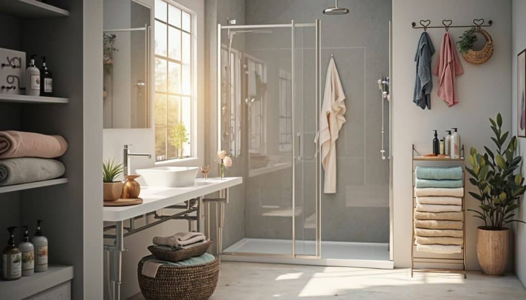 découvrez des astuces pratiques et efficaces pour optimiser le rangement de votre salle de bain. transformez cet espace en un lieu fonctionnel et agréable, en utilisant des solutions astucieuses pour organiser vos produits de beauté, serviettes et accessoires. apprenez à maximiser l'espace disponible tout en ajoutant une touche de style à votre décoration.