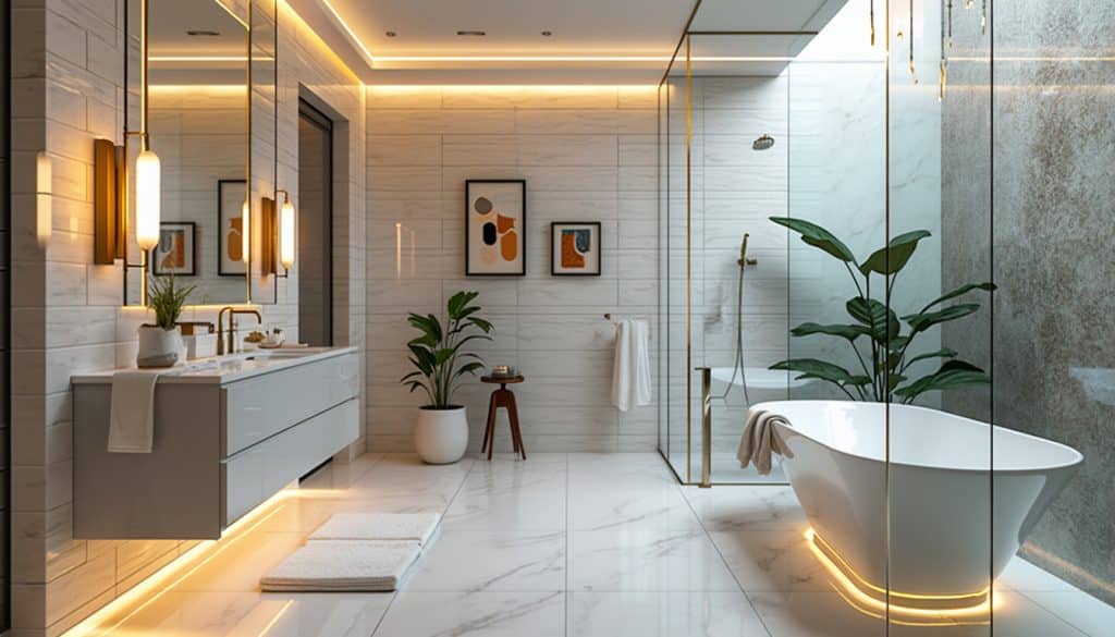 découvrez notre sélection des meilleurs luminaires pour transformer votre salle de bains en un espace lumineux et accueillant. que vous préfériez des appliques modernes, des suspensions élégantes ou des miroirs éclairants, trouvez l'éclairage idéal qui allie style et fonctionnalité.