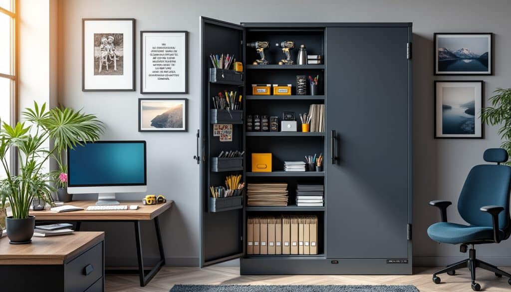 découvrez comment les armoires métalliques peuvent transformer votre espace de rangement avec leur robustesse, leur durabilité et leur capacité d'organisation optimale. idéales pour les bureaux, les ateliers ou les garages, ces solutions pratiques et esthétiques maximisent l'ordre tout en garantissant la sécurité de vos affaires.