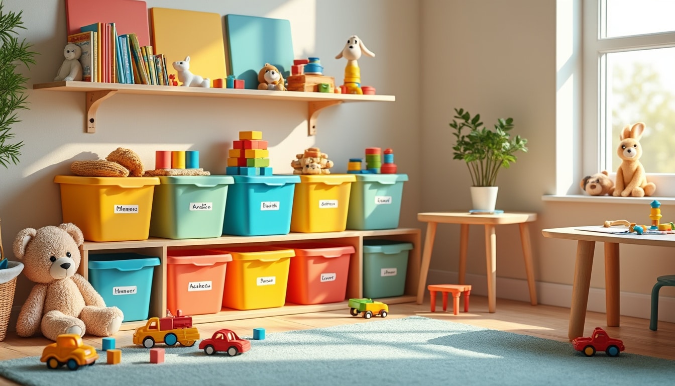 découvrez nos astuces pratiques pour un rangement efficace des jouets. apprenez à organiser l'espace de jeu de vos enfants afin de favoriser la créativité tout en maintenant l'ordre. des conseils simples et intelligents pour une maison rangée et un environnement agréable.