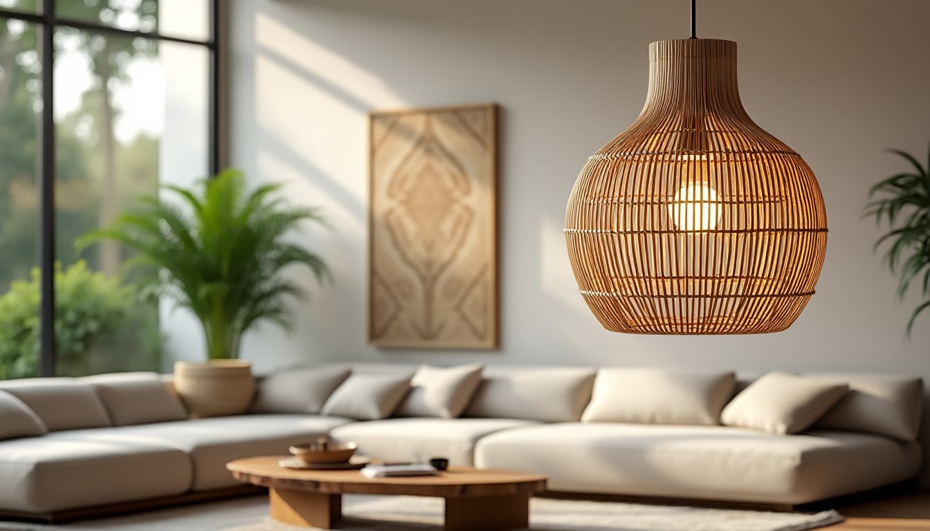 découvrez comment le luminaire en rotin apporte une touche d'élégance naturelle à votre intérieur. alliant design contemporain et matériaux naturels, il transforme chaque pièce en un espace chaleureux et accueillant.
