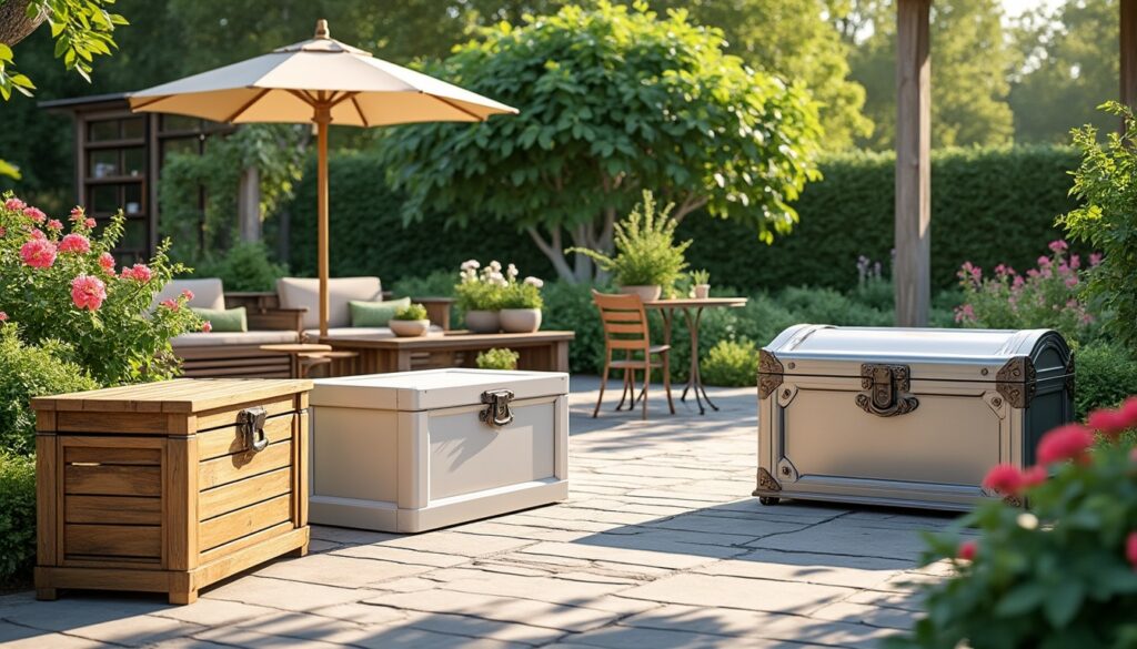 découvrez notre guide complet sur les coffres de rangement extérieur : conseils d'achat, astuces d'utilisation et sélection des modèles les plus adaptés pour optimiser votre espace extérieur tout en alliant style et fonctionnalité.