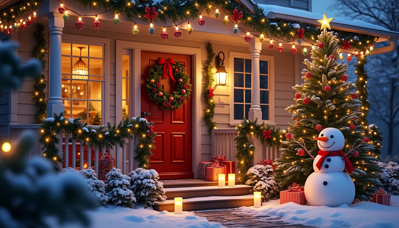 découvrez des astuces et idées créatives pour embellir l'extérieur de votre maison à noël. transformez votre espace avec des décorations festives, des lumières scintillantes et des touches personnelles qui feront briller votre foyer pendant les fêtes.