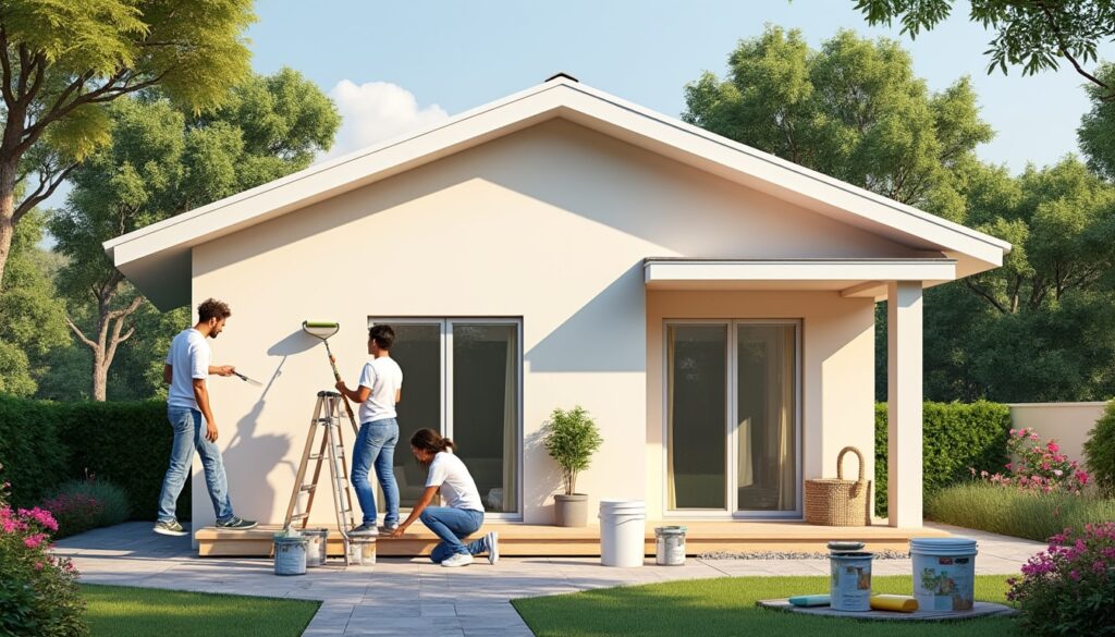 Le prix de la peinture pour une maison neuve de 100m2 Maison Idées Déco — free download