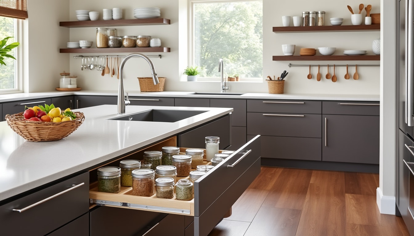 découvrez notre sélection des meilleurs meubles de rangement pour votre cuisine. optimisez l'espace et améliorez l'organisation de votre cuisine grâce à des solutions pratiques et esthétiques qui allient style et fonctionnalité.