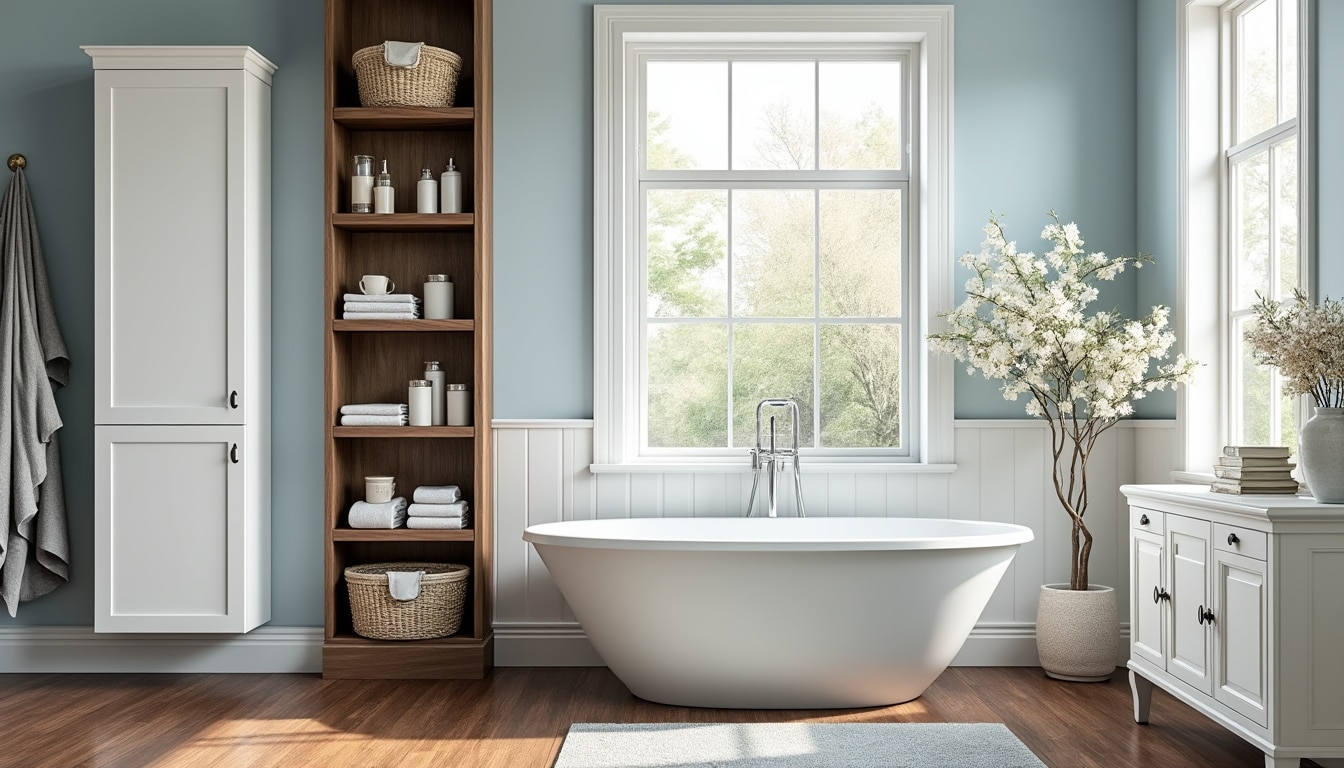 découvrez notre sélection des meilleurs meubles de rangement pour transformer votre salle de bain. optimisez l’espace tout en alliant style et fonctionnalité avec des solutions astucieuses et élégantes pour chaque besoin.