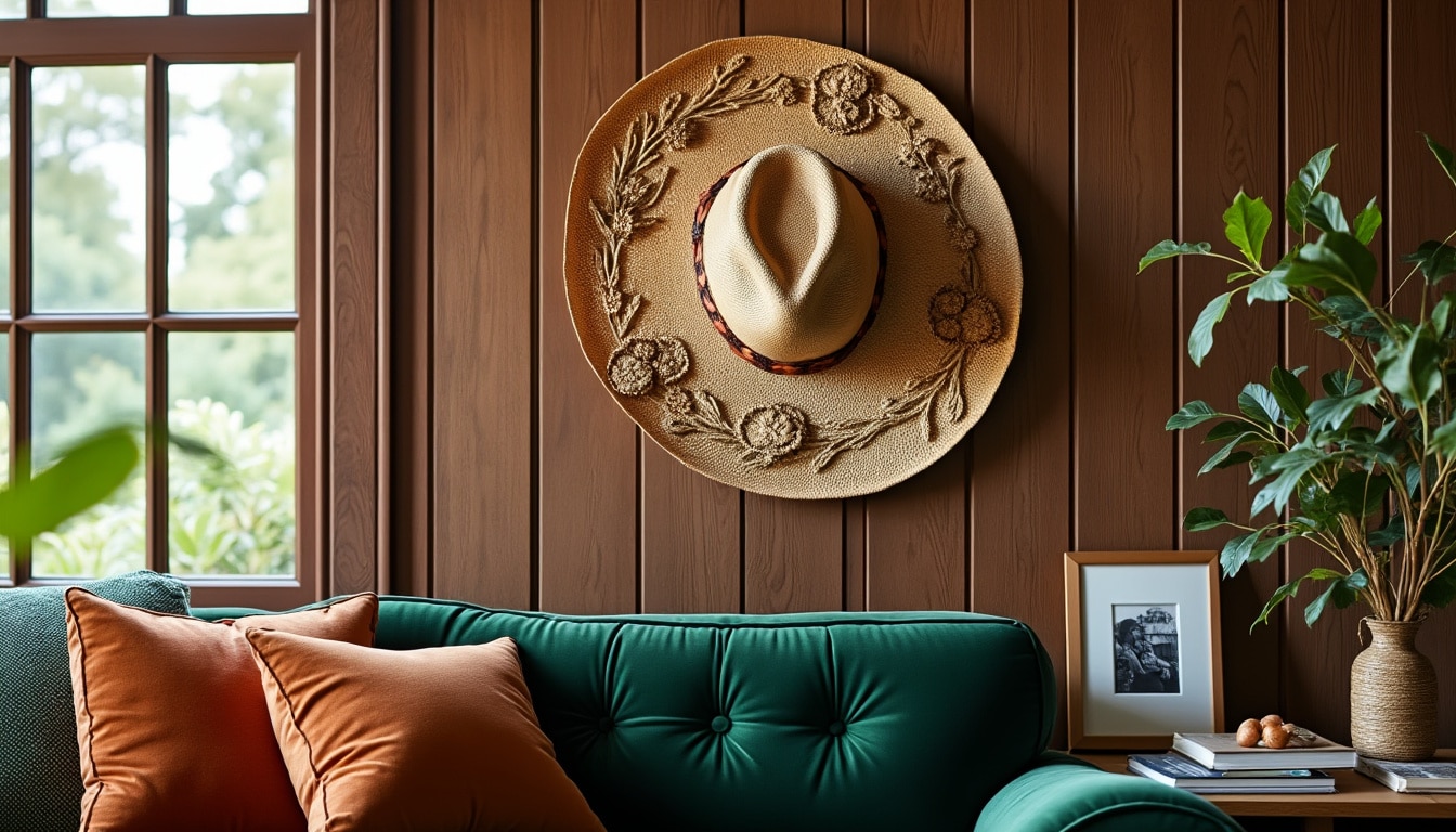 découvrez comment un chapeau de paille peut transformer vos murs en ajoutant une touche décorative unique et chaleureuse. idéal pour créer une ambiance bohème ou rustique, cet accessoire original apportera caractère et style à votre intérieur.