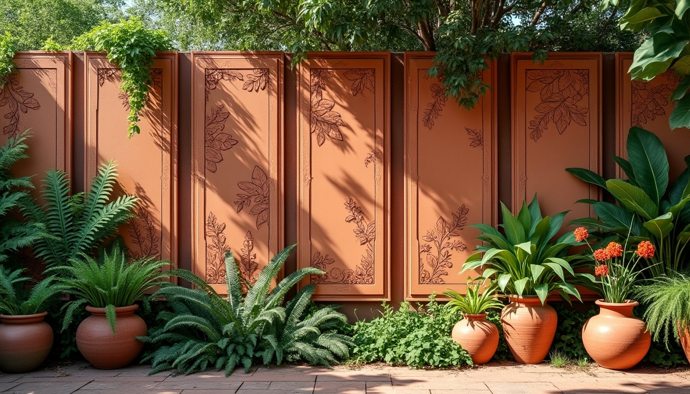 découvrez des éléments de décoration murale extérieure en terre cuite pour embellir votre jardin. ajoutez une touche artistique et chaleureuse à vos espaces extérieurs avec nos créations uniques, alliant esthétisme et durability.