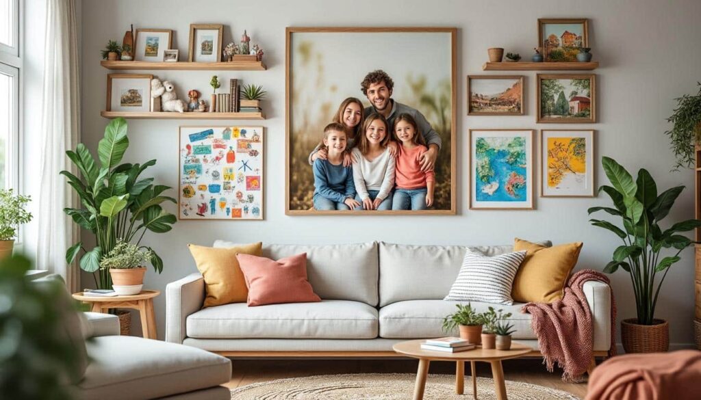découvrez des idées créatives pour personnaliser votre espace avec une décoration murale familiale. transformez vos murs en témoignages de vos souvenirs et de votre style avec des astuces inspirantes et des designs uniques.