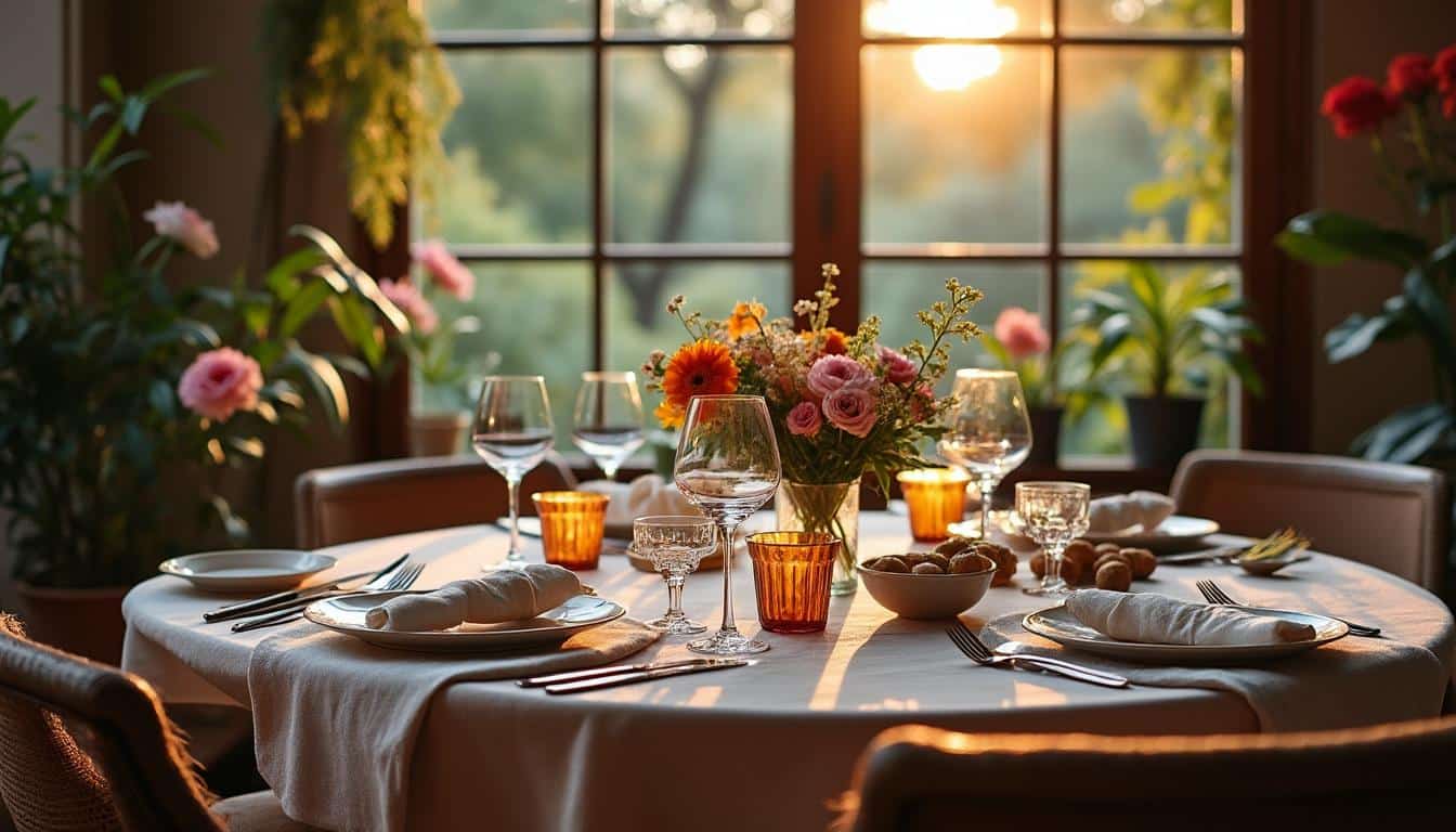 Illustration: Introduction à la décoration de table ronde : enjeux et spécificités