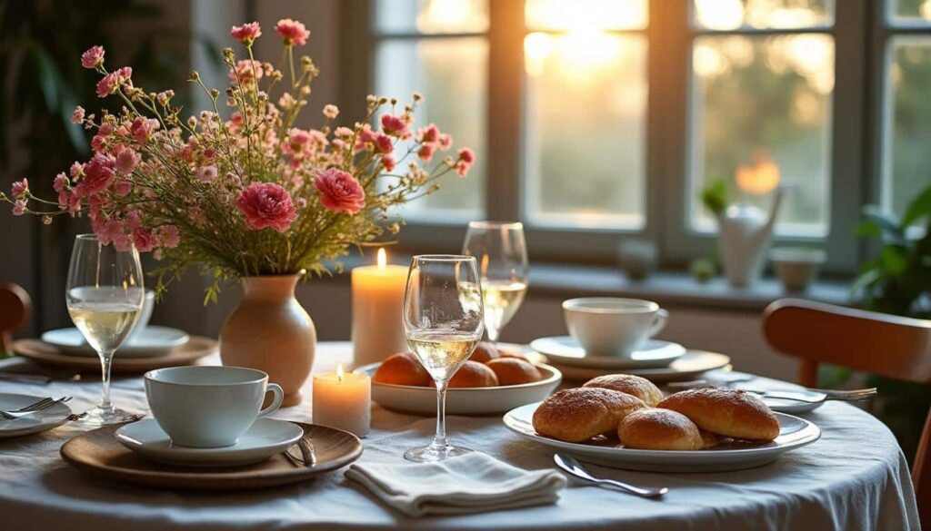 Décoration de table ronde : idées et conseils pour sublimer vos repas