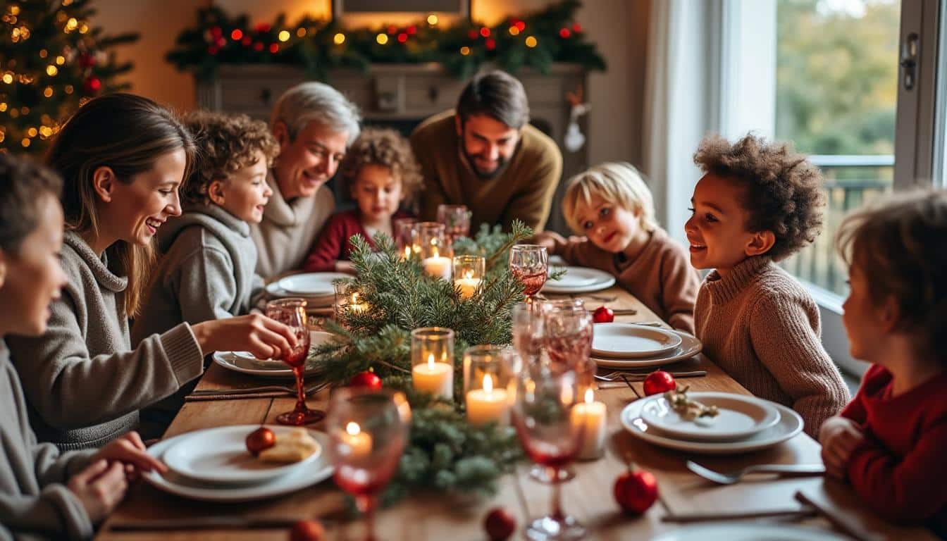 Illustration: Pourquoi décorer la table de Noël ? Définition et enjeux pour une fête réussie