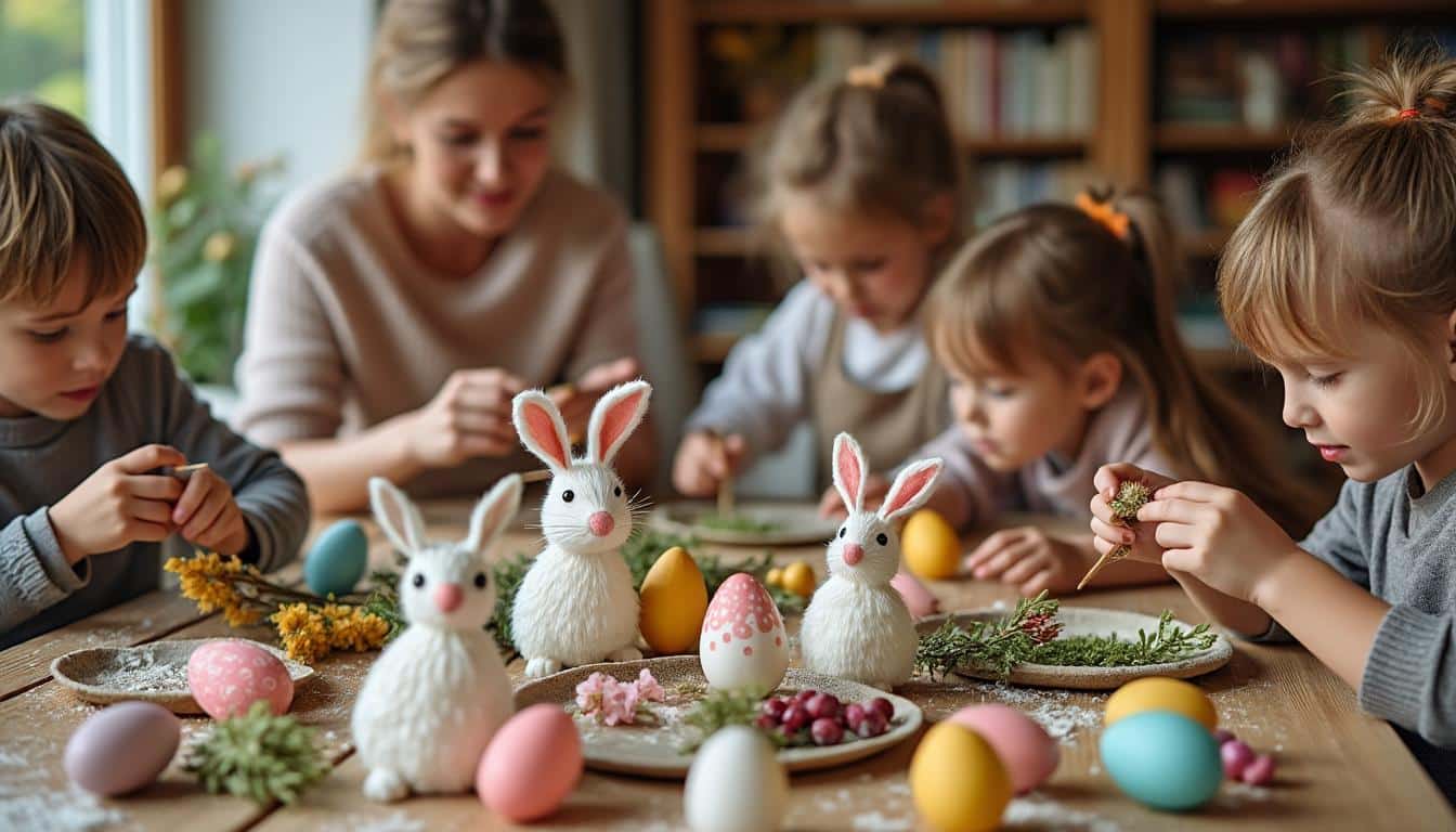 Illustration: Découvrir la décoration de Pâques à faire soi-même : origines, intérêts et esprit créatif