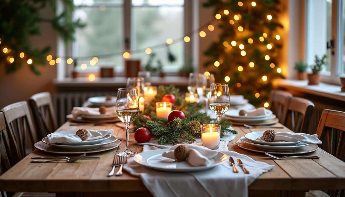 Illustration: Comprendre l’importance de la décoration de table de Noël pour une fête réussie