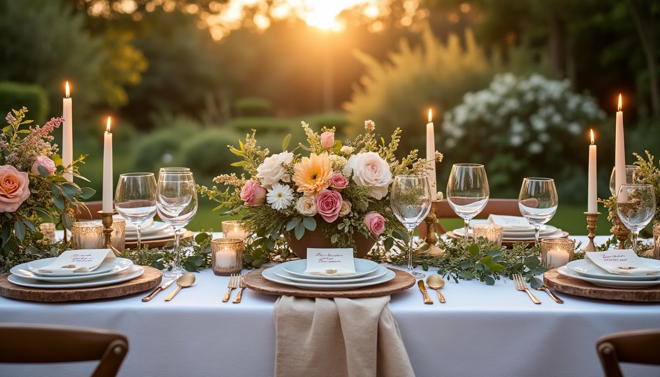 Illustration: Comment choisir la décoration de table de mariage adaptée à votre thème