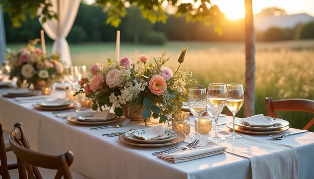 Décoration de table de mariage : idées, conseils et inspirations