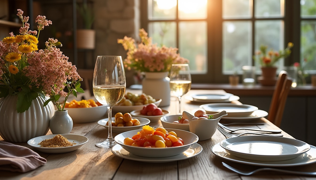 Décoration de table à manger : idées, styles et conseils déco