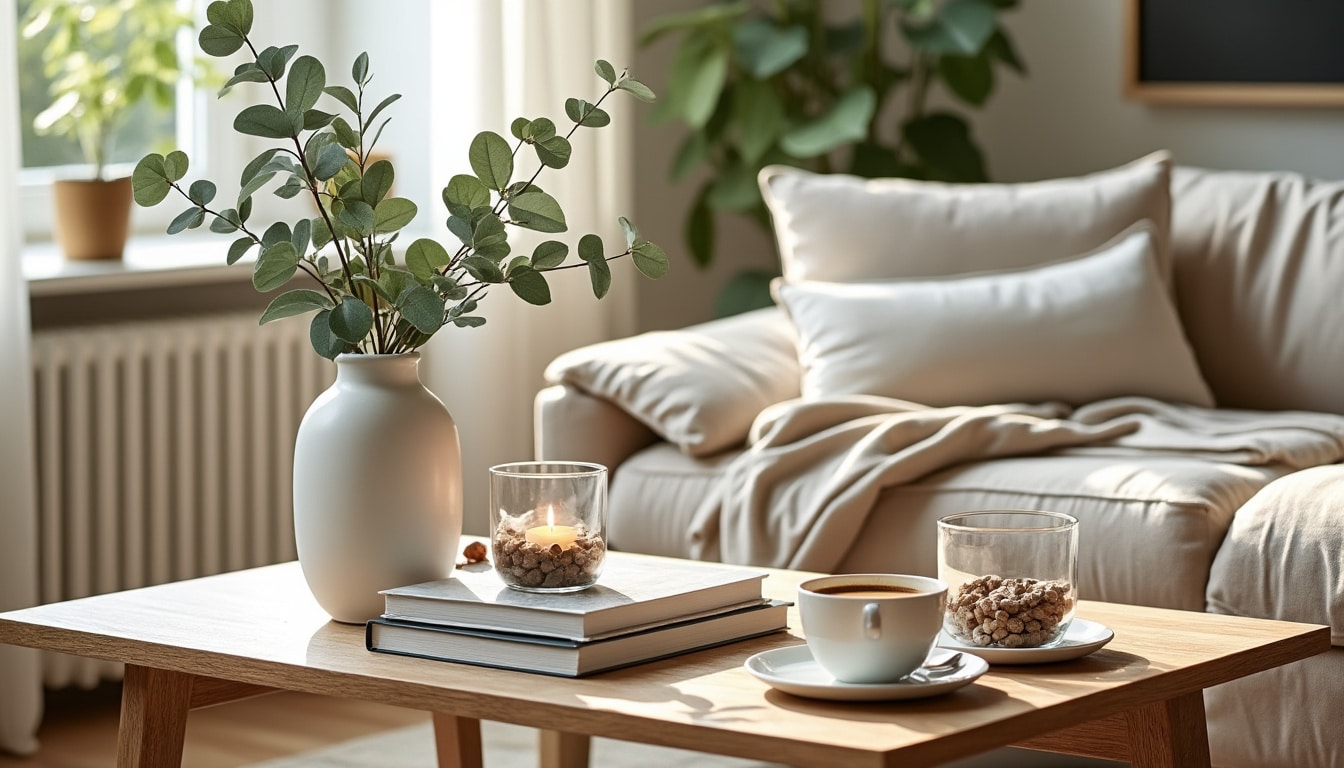 Illustration: Principes de base pour réussir la décoration de la table basse