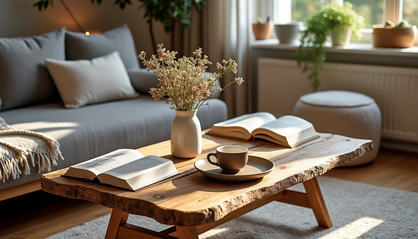 Décoration pour la table basse : idées et astuces tendance