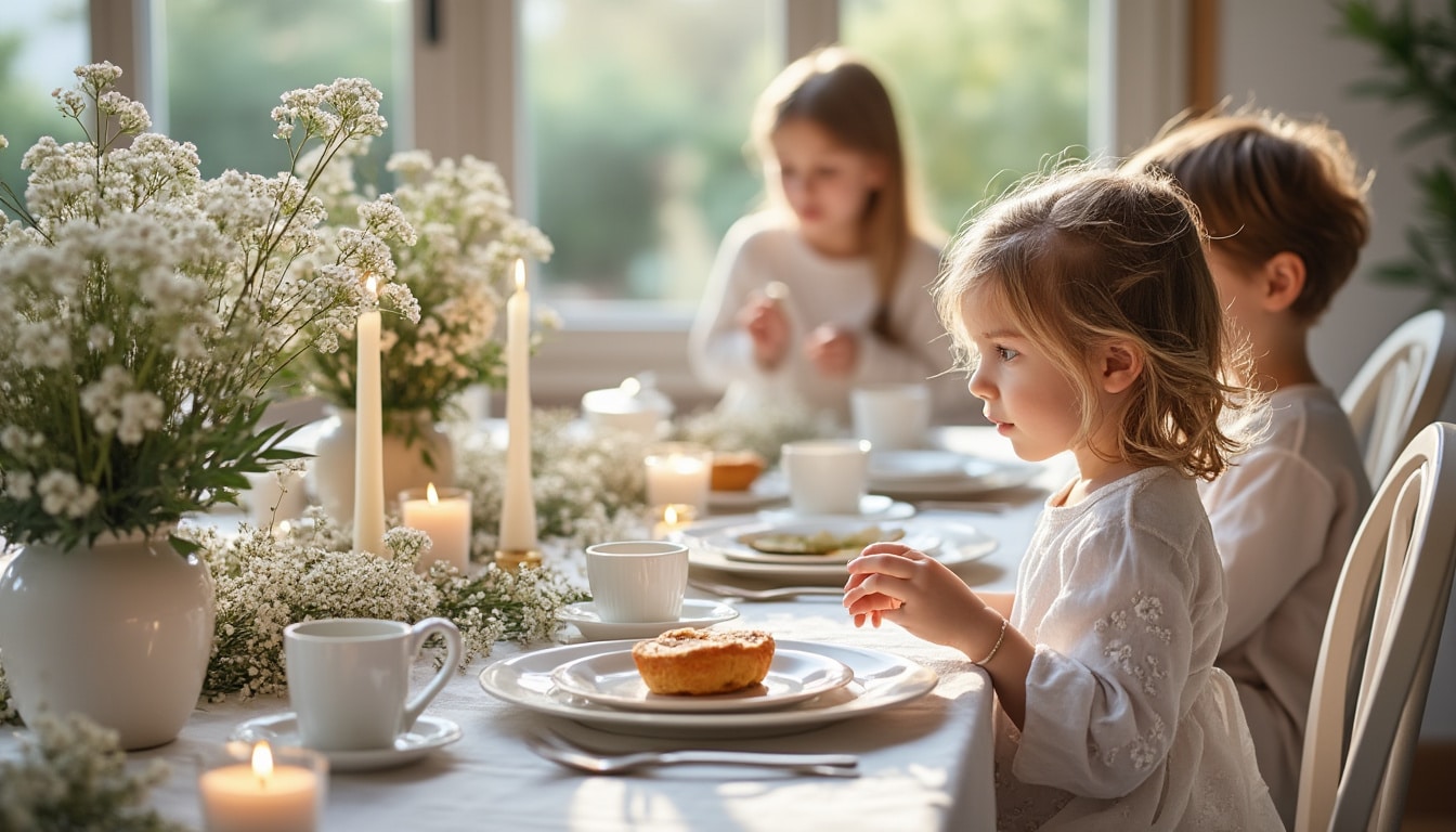 Illustration: Pourquoi la décoration de table de baptême rend votre fête inoubliable