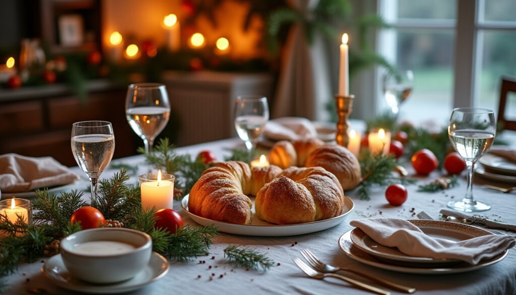 Décoration de table de Noël : idées et tendances pour 2024
