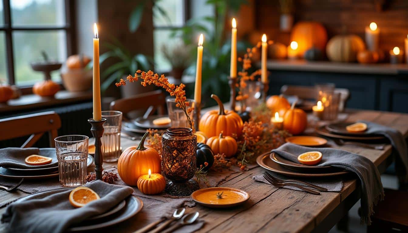 Illustration: Les grands principes pour réussir sa décoration de table Halloween