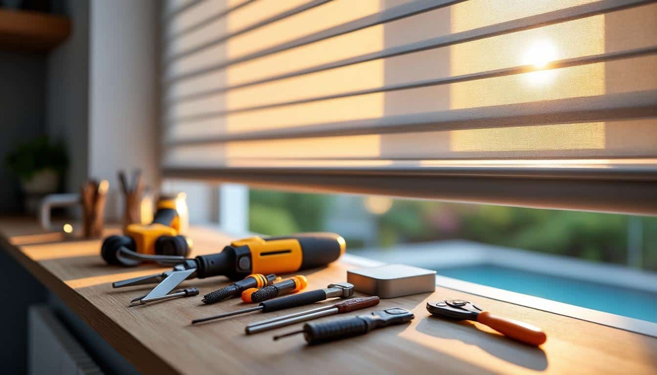 Illustration - Préparer la réparation de votre volet roulant électrique en toute sécurité