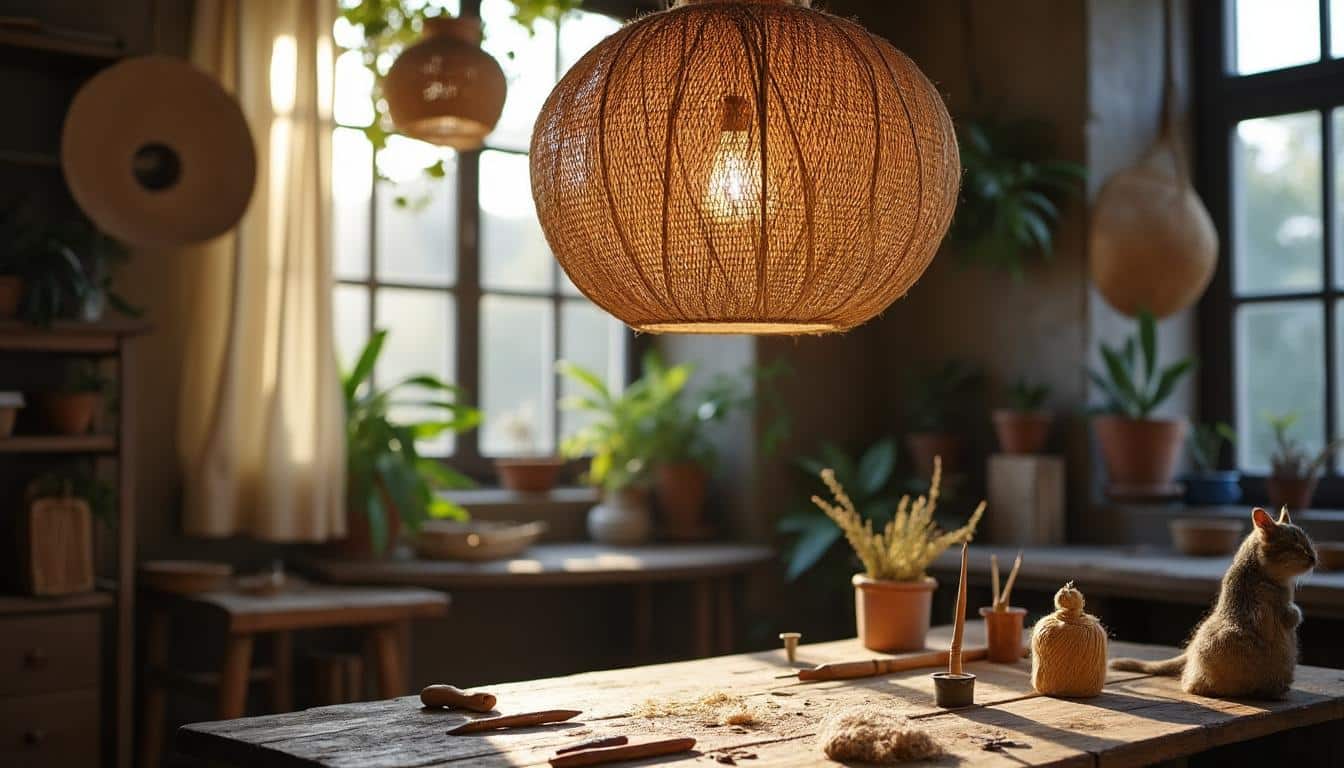 Illustration: Comprendre la suspension en rotin : histoire, styles et atouts