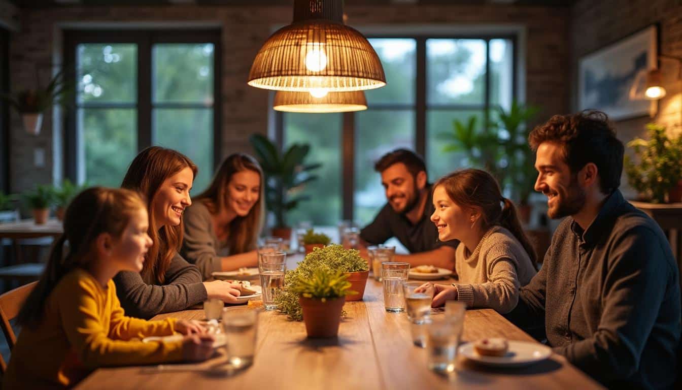 Illustration: Comprendre le rôle essentiel du luminaire suspension dans une salle à manger