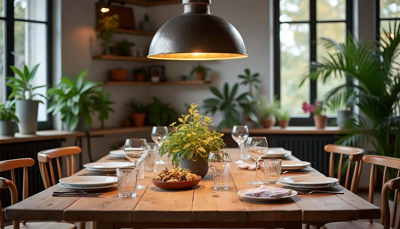 Luminaire suspension pour la salle à manger : guide complet et conseils