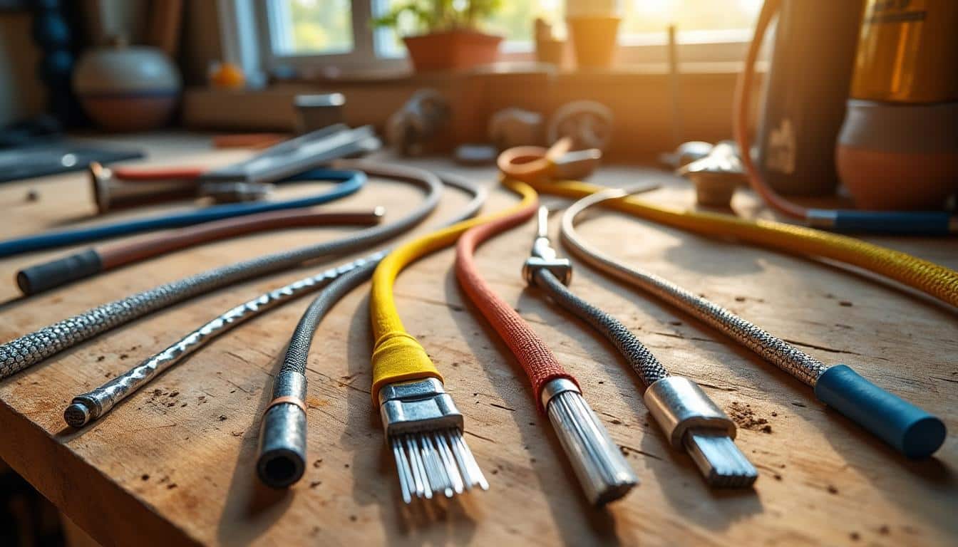 Illustration: Les différents types et caractéristiques des câbles pour suspension éclairage