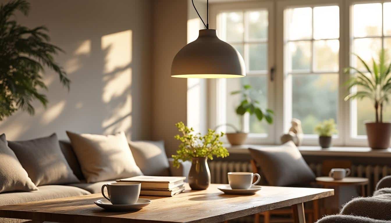 Luminaire suspension déportée : éclairage flexible et design unique