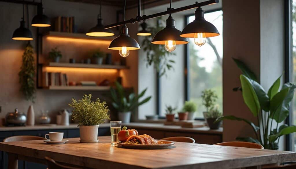 Luminaire suspension sur rail : éclairage modulable et design