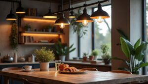 Luminaire suspension sur rail : éclairage modulable et design