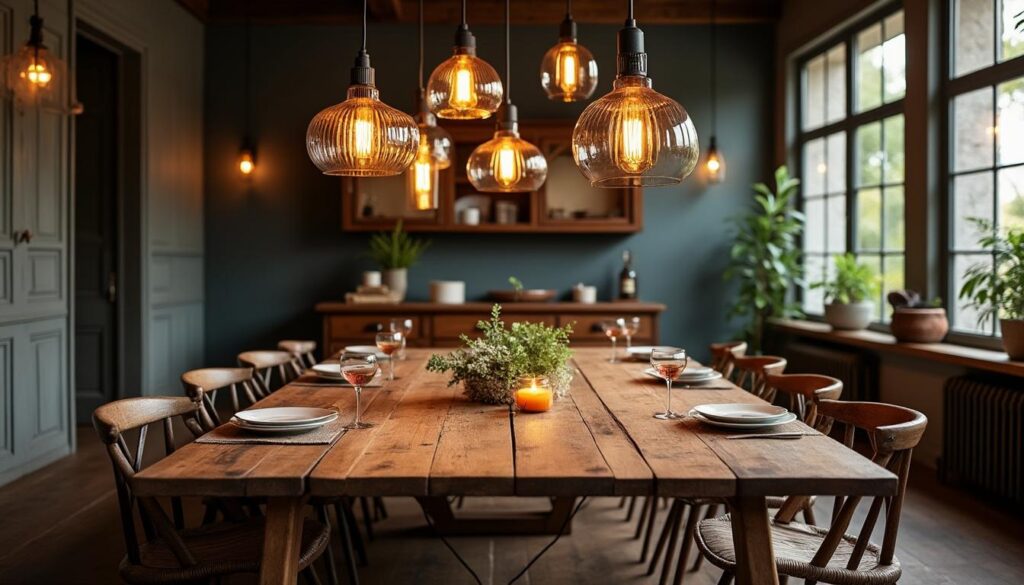 Luminaires suspension pour salle à manger : guide pour bien choisir