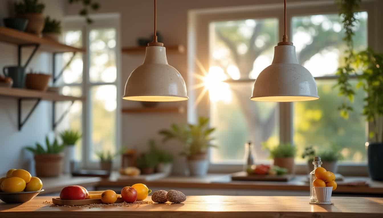Illustration: Qu’est-ce qu’une suspension luminaire en céramique ?