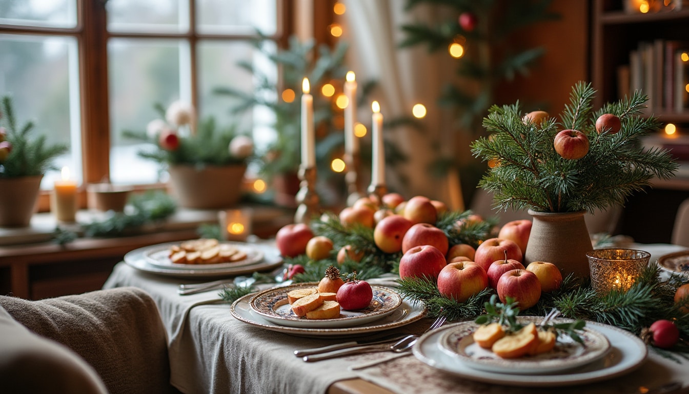 Déco de table de Noël à faire soi-même : idées créatives et faciles