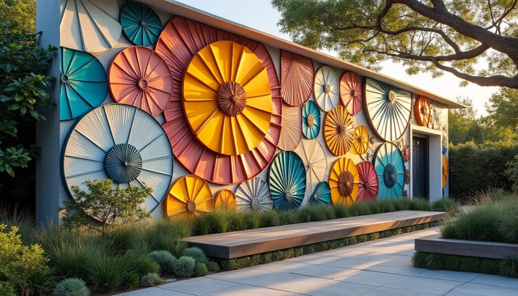 Décoration murale extérieure en céramique : esthétique et durabilité