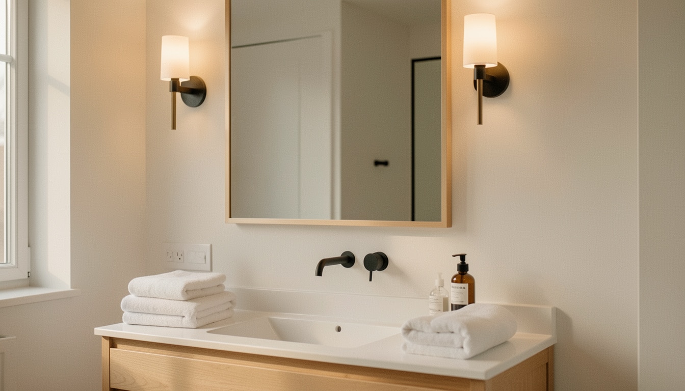 Bien choisir une applique murale pour la salle de bain