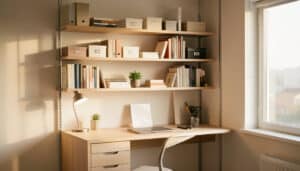 Bureau avec étagère : bien le choisir pour mieux ranger