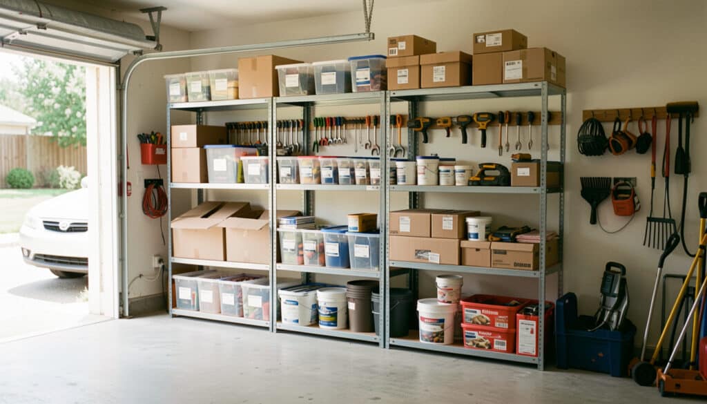 Bien choisir une étagère de garage pour bien ranger