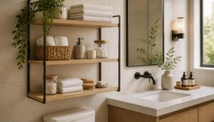 Étagère de salle de bain : bien choisir et organiser